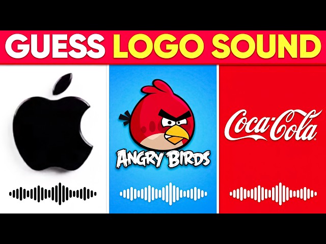 Guess The Logo Sound 🥇🍏🔊 McDonald’s, TikTok, Netflix ~ Ultimate Audio Logo Quiz