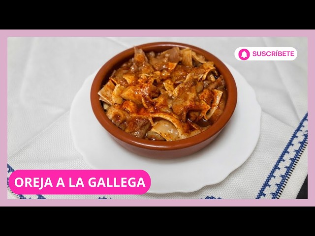 An absolute ADDICTION! Galician-style pig's ear, a simple and spectacular dish!