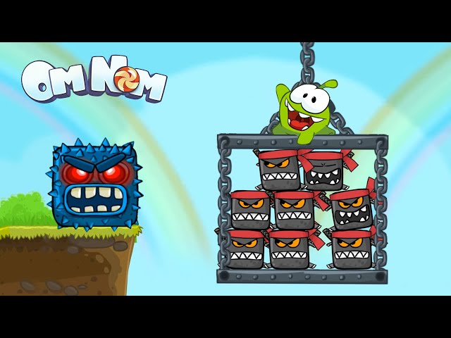 Red Ball 4 Animation | Om Nom In Red Ball 4 World  Ep 4