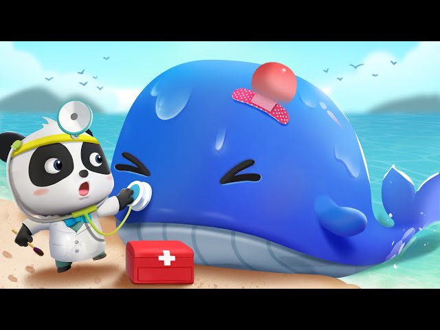 Magical Chinese Characters Ep 29- Saving a Whale | BabyBus TV - Kids Cartoon