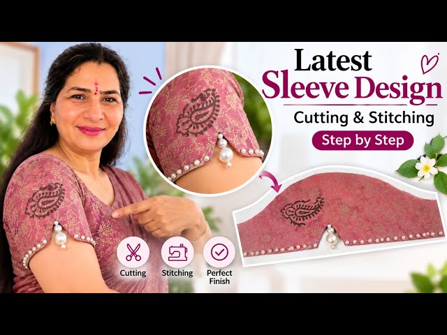 Trending baju design cutting & stitching I Blouse sleeve design😍Very Easy & BeautifulSleeves Design