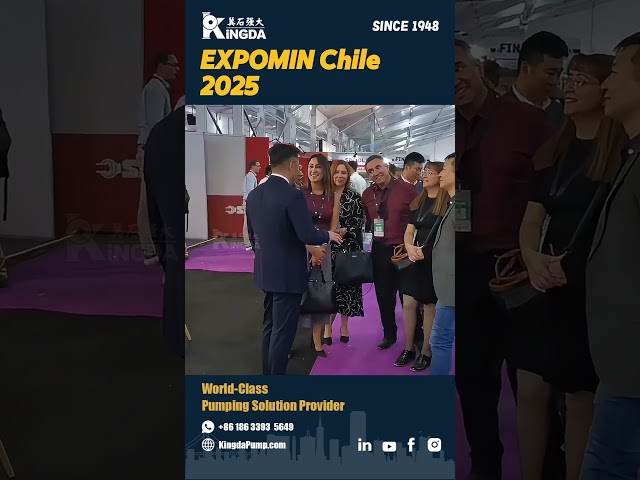 Kingda at EXPOMIN 2025 | Santiago, Chile | MiningExhibition | SlurryPump | PumpSolutions
