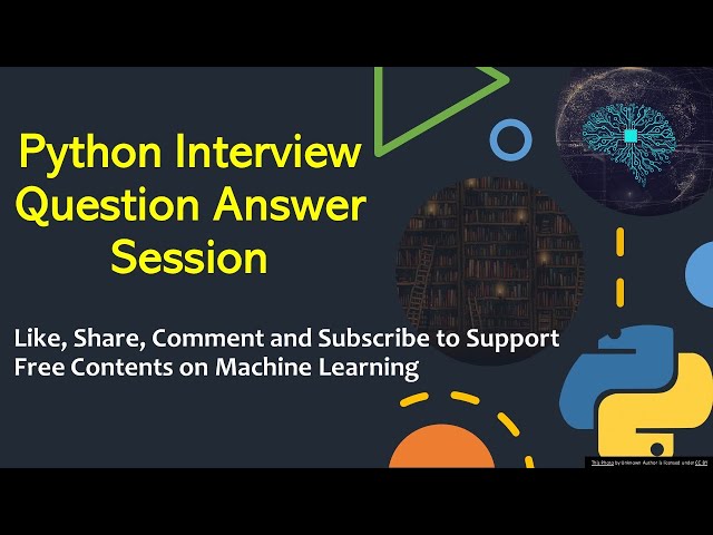 Python Interview Question and Answer Session