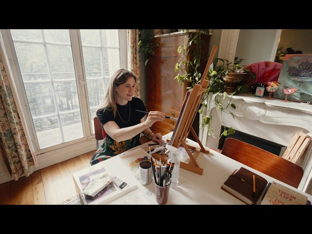 Inside an Artist’s Eclectic Apartment in Paris