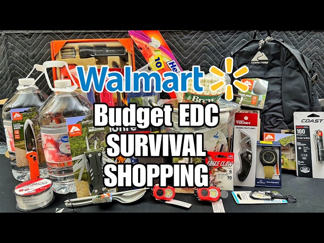 25 Items Every Prepper Should Stockpile at Walmart