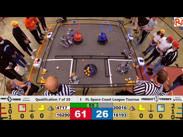 Qualification 7 FTC FL Space Coast League Championship