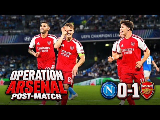 Five games five wins! | Napoli vs Arsenal | Post-Match
