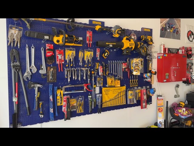 Garage update, tools and organization