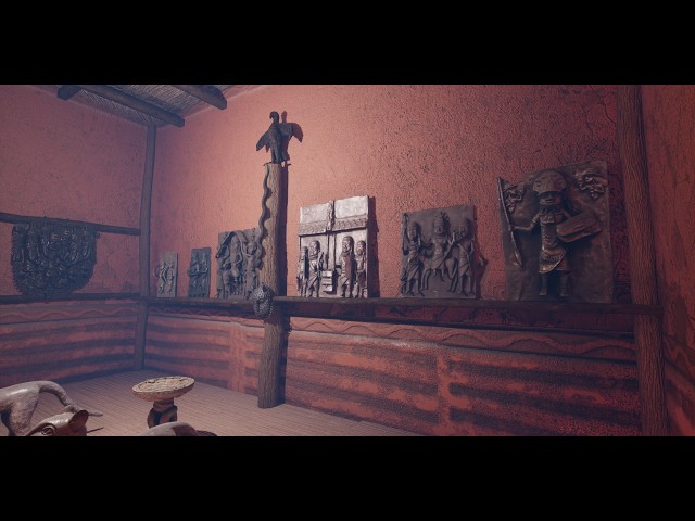 Timelapse: Importing sculptures into a level in Unreal Engine.