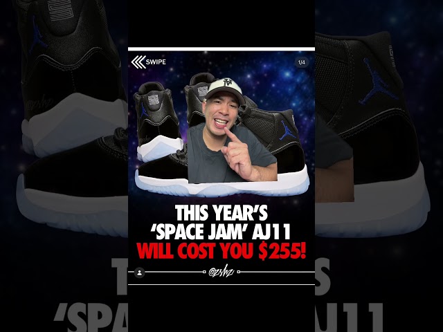Retail $255 for Jordan 11 space jam 2026 !!! Is it still cop or pass #jordan #sneakers #shorts