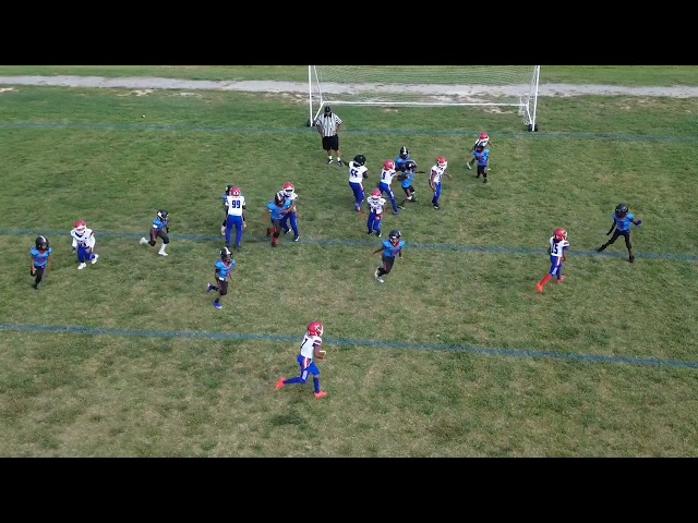OffRoad kid 8U #youthfootball #parksandrecreation #communityengagement 