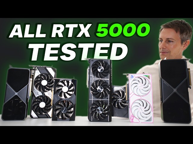 The Ultimate RTX 5000 Series Comparison (Every GPU Tested)