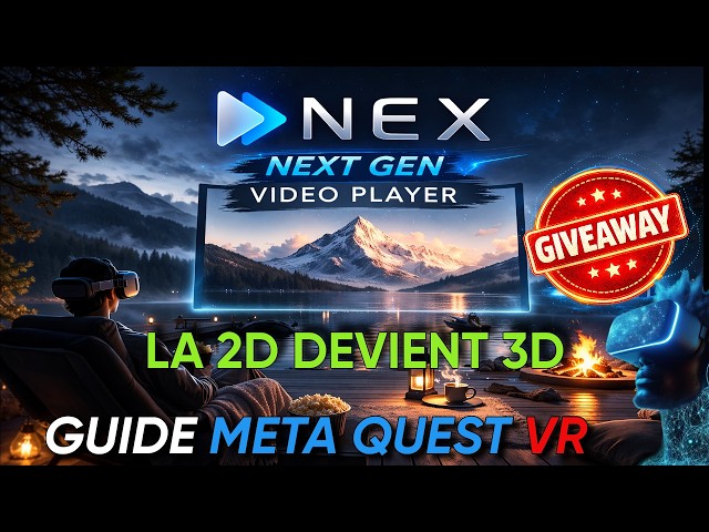NEX – YOUR 2D MOVIES BECOME 3D IN VR!