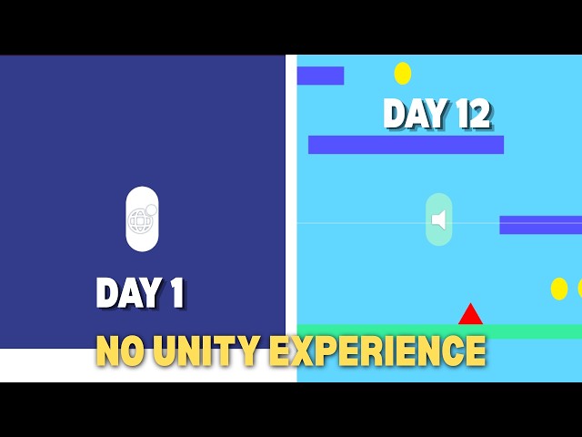 My First Unity Project After 12 Days (Beginner Devlog)