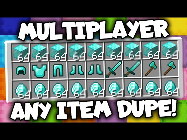 Minecraft Java 26.3 Multiplayer Any Item Dupe Glitch! (Working)