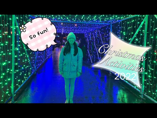 Christmas activities we did (2022)