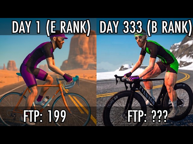 What 333 Days on Zwift Actually Does to Your Body