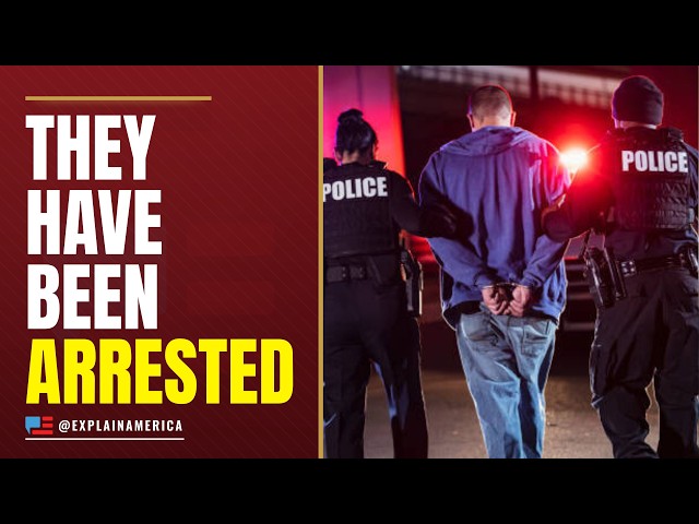 THEY HAVE BEEN ARRESTED - Trump Official Reveals Massive Number