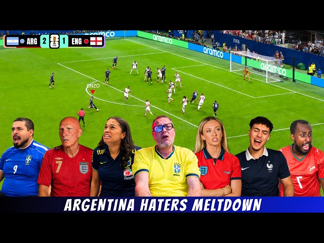 Argentina Haters CRY After 2-1 Comeback vs England