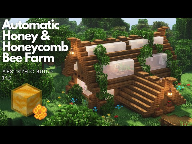 AUTOMATIC HONEY & HONEYCOMB BEE FARM | Minecraft Tutorial | Java 26.2