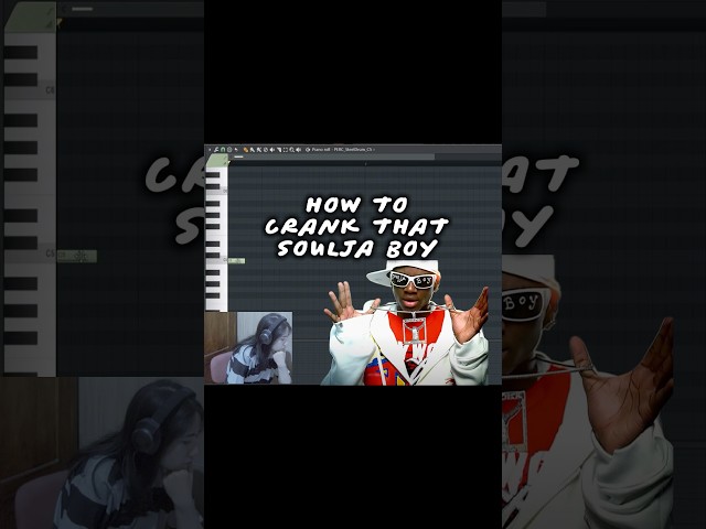 How to Crank That Soulja Boy in Fl Studio #shorts #feedshorts #flstudio