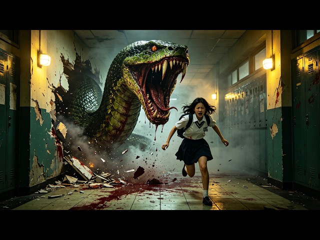 Giant Python Invades Girls' School | Best Python Movie | Free 4K