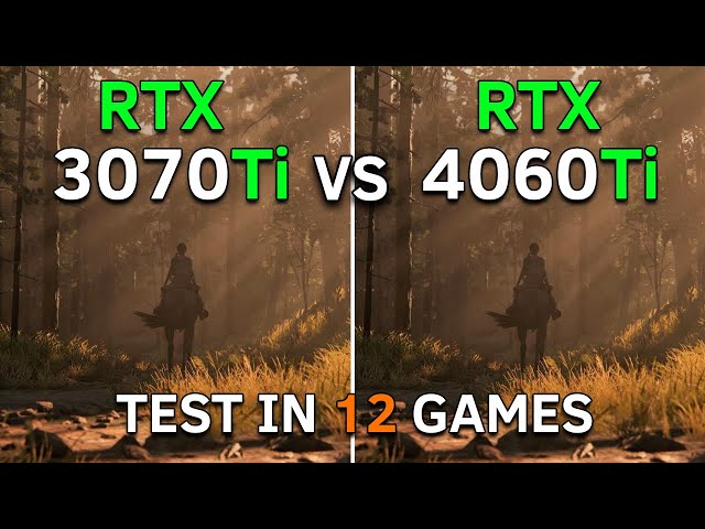 RTX 3070 Ti vs RTX 4060 Ti | Test In 12 Games at 1080p | 2023