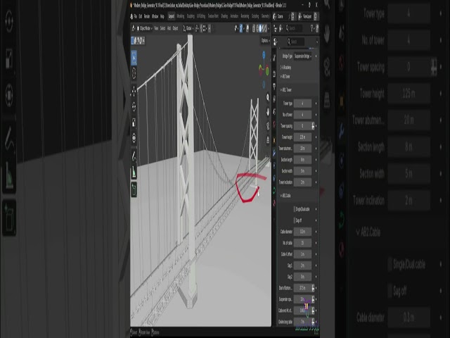 Geo-Bridge in Blender 5.1 #shorts