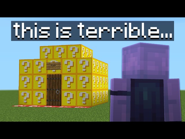 I Ranked 1 Star Minecraft Marketplace Mods