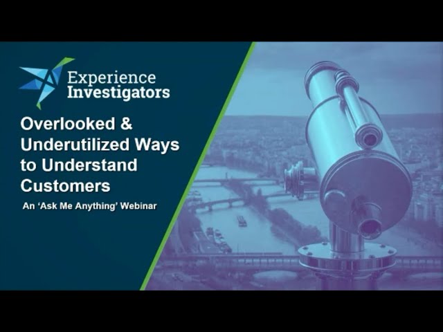 Customer Research: Overlooked & Underutilized Ways to Understand Customers