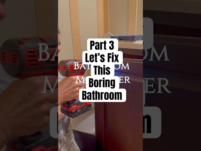 Transforming this Boring Half Bath | DIY bathroom makeover |budget friendly | Cleaning & organizing