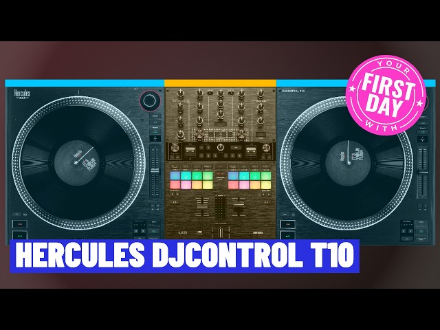 Hercules DJControl T10: Beginner Tutorial - How To Use Every Control (Your First Day)