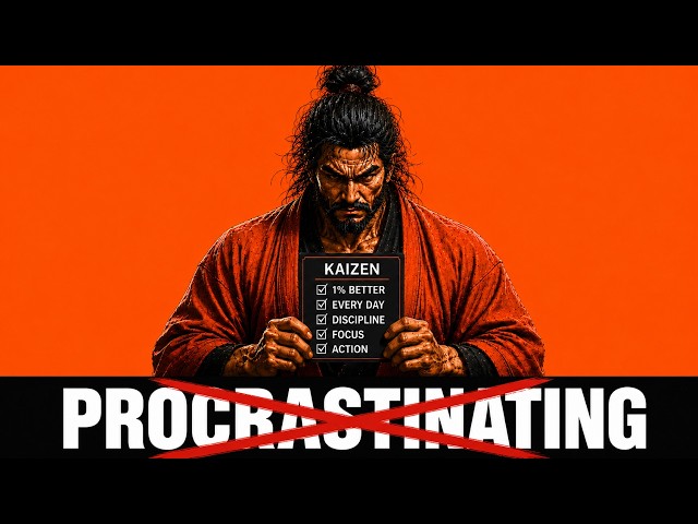 The Brutal Way to Stop Procrastinating Forever | Japanese Method