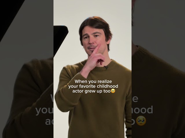 Just my favorite actor from my childhood all grown up 🥺