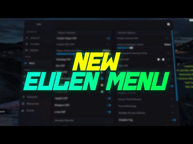 NEW Eulen Menu for FiveM - Available NOW⚡Exclusive Features, Ultra Stream Proof And More