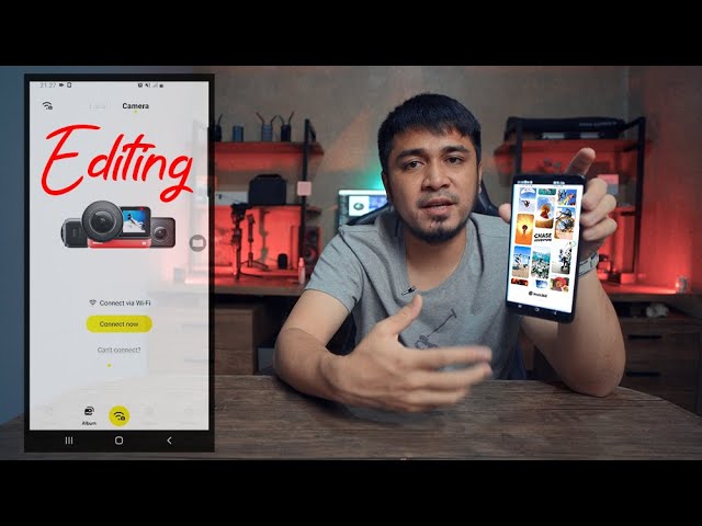 Mudah Editing camera insta360 langsung di smartphone