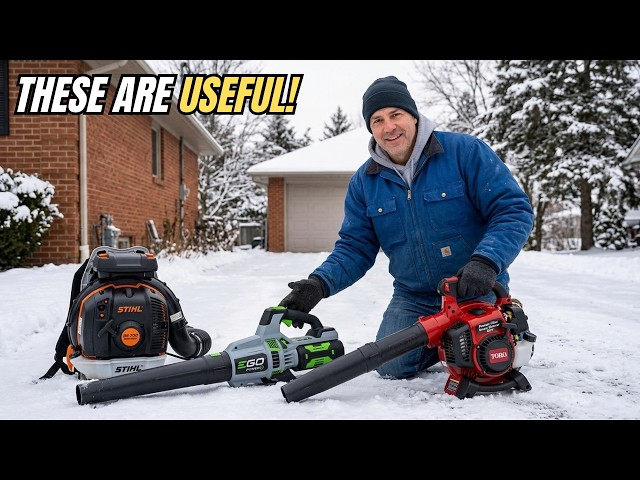 6 Best Leaf Blowers for Snow 2026 (Better Than a Shovel?)