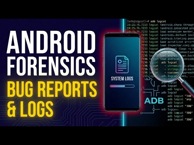 How Forensic Experts See Through Android Security | ADB & Logcat Exposed
