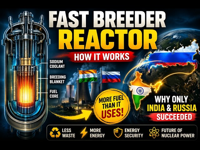 Nuclear Fast Breeder Reactor Explained | India & Russia make it happen