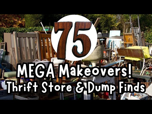 Epic Thrift Store Makeovers You Won't Believe