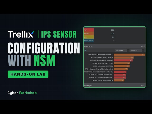 Trellix IPS Sensor Deployment & Configuration Lab | VMware Workstation | NSM Manager | Inline IPS