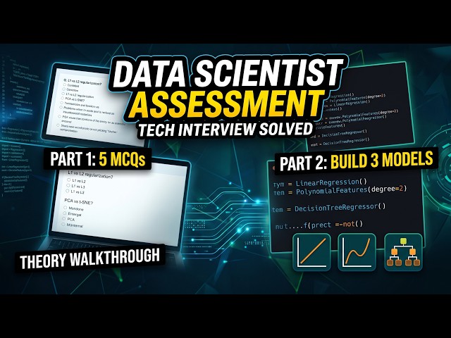 How to Pass a Data Science Tech Assessment in 2026 (Machine Learning & Python)