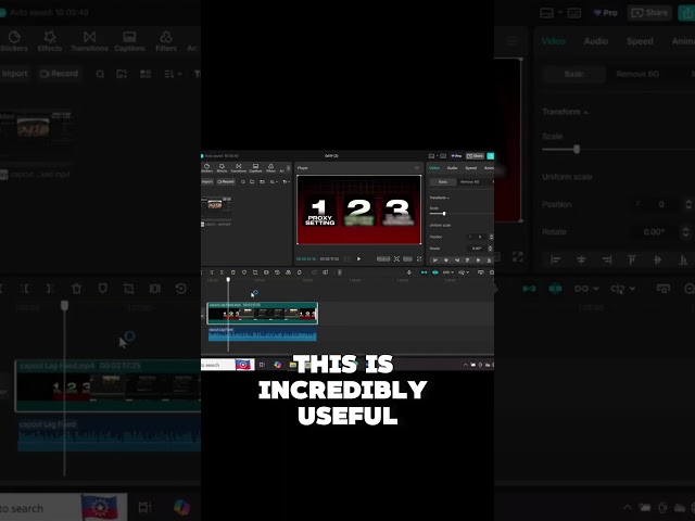 One Click to Separate Audio and Video CapCut