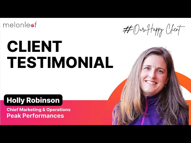 Client's Testimonial | Holly Robinson | Melonleaf Consulting