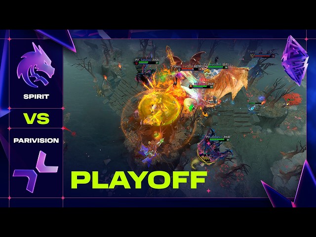 WINNER TO GRAND FINAL! TEAM SPIRIT vs PARIVISION - Official Highlights - BLAST SLAM VIII Dota 2