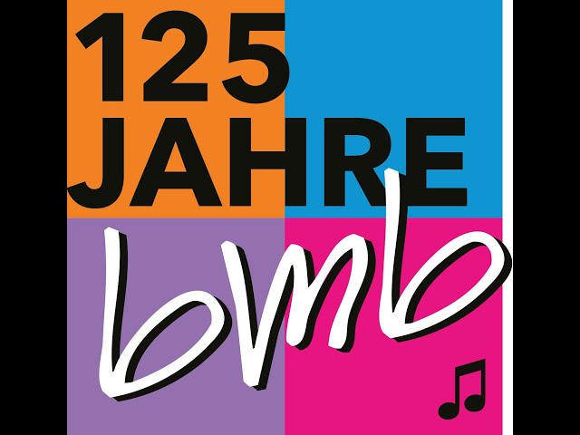 125 Jahre bmb - Flashbacks us em Background