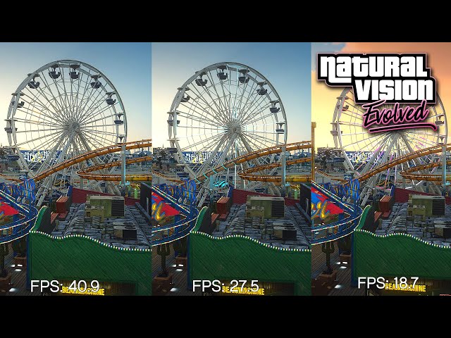 NaturalVision: Evolved ✪ GTA 5 1080p | 1440p | 2160p Ultra Settings Nvidia GTX™1080 Benchmark FPS