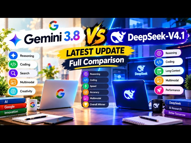 Gemini 3.8 vs DeepSeek V4.1 | Latest Update & Full AI Comparison