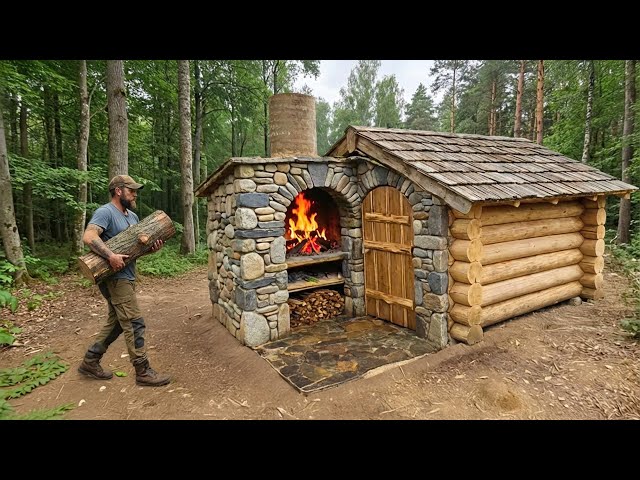 A Man Wants to Live in the Forest. He Built the Cheapest House in 10 Days