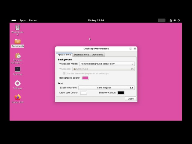 PCManFM As The Default File Manager On Gnome.